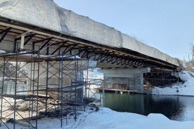 Ремонт моста на Урицкого в Плавске: что уже сделали?