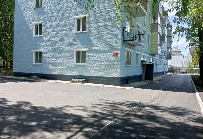 Еще четыре двора в Плавске благоустроены по проекту ФКГС