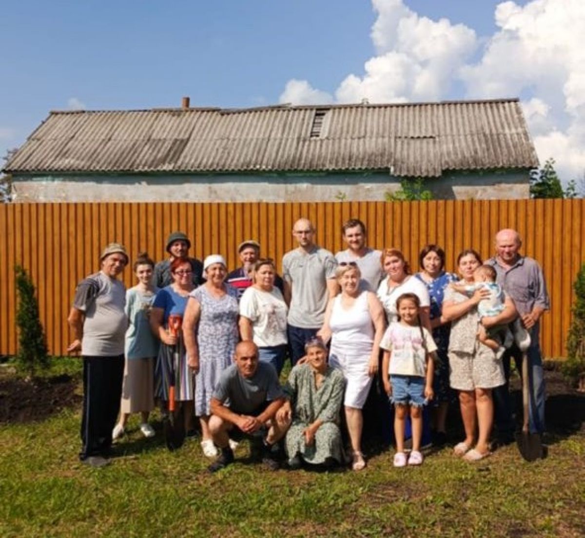 Продолжается создание Аллеи памяти