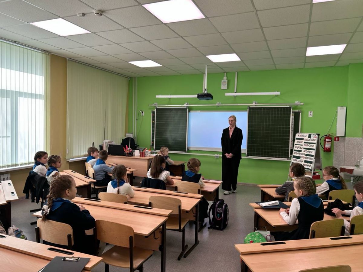 Плавская школа № 2 открыла двери для практиканта
