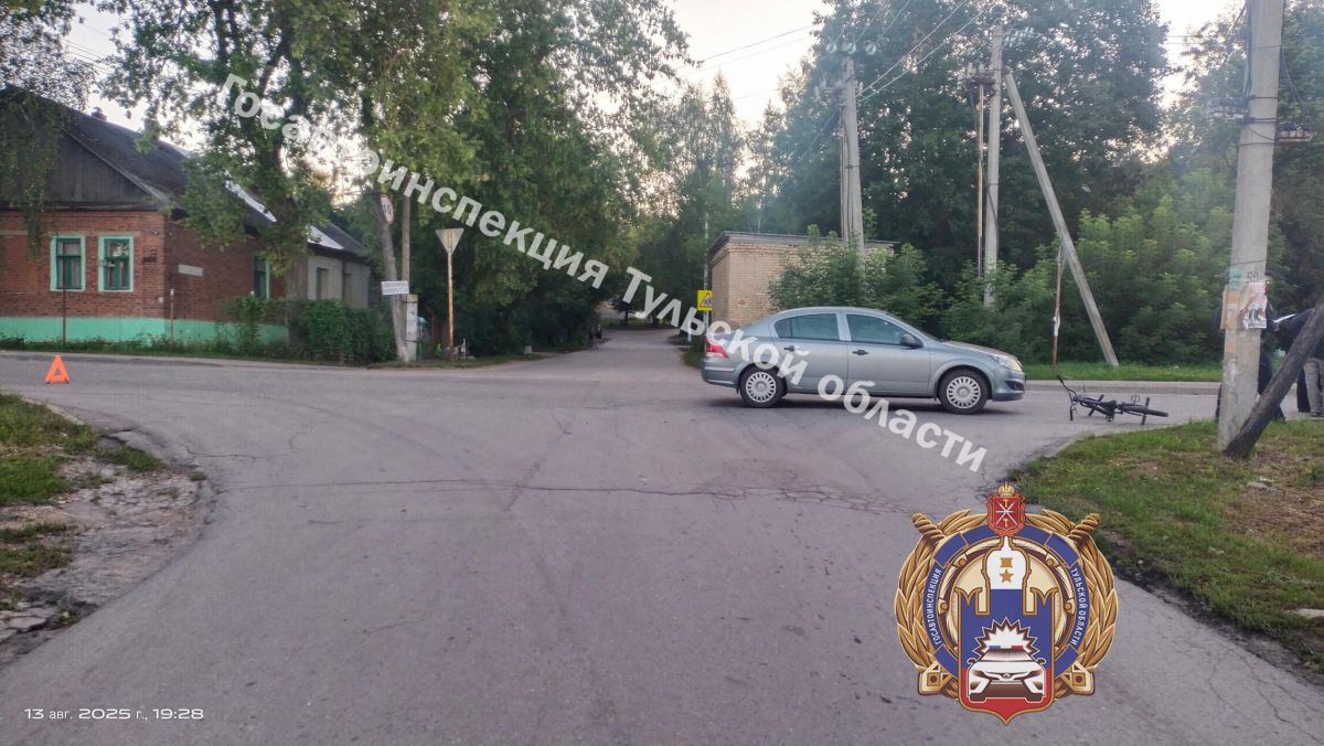 ДТП с участием велосипедиста произошло в Плавске