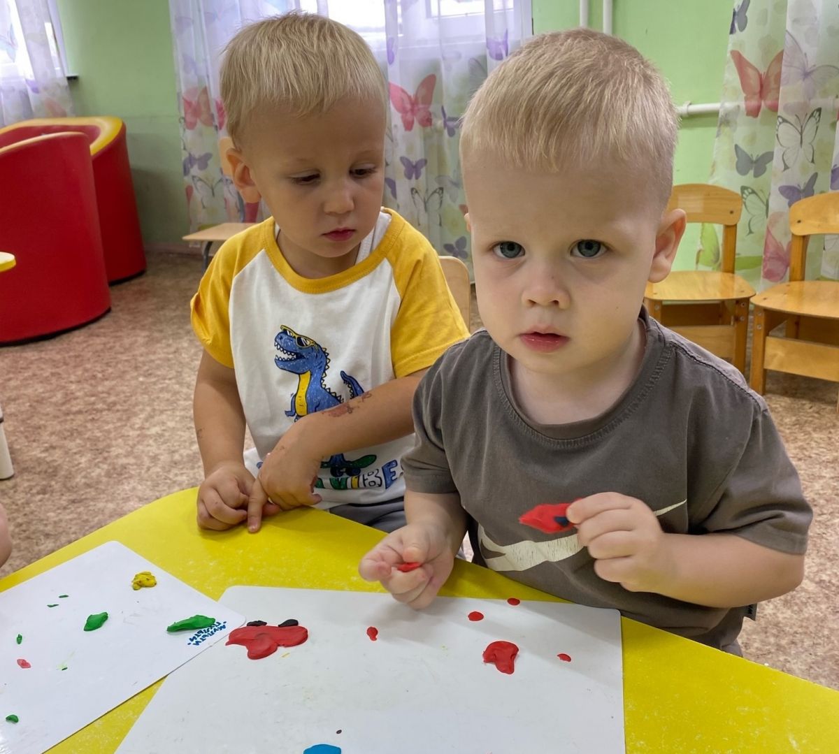 У малышей Плавска «пластилиновое лето»