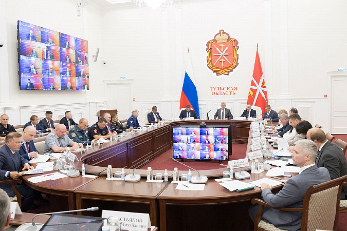 Дмитрий Миляев провел заседание антитеррористической комиссии Дмитрий Миляев провел заседание антитеррористической комиссии