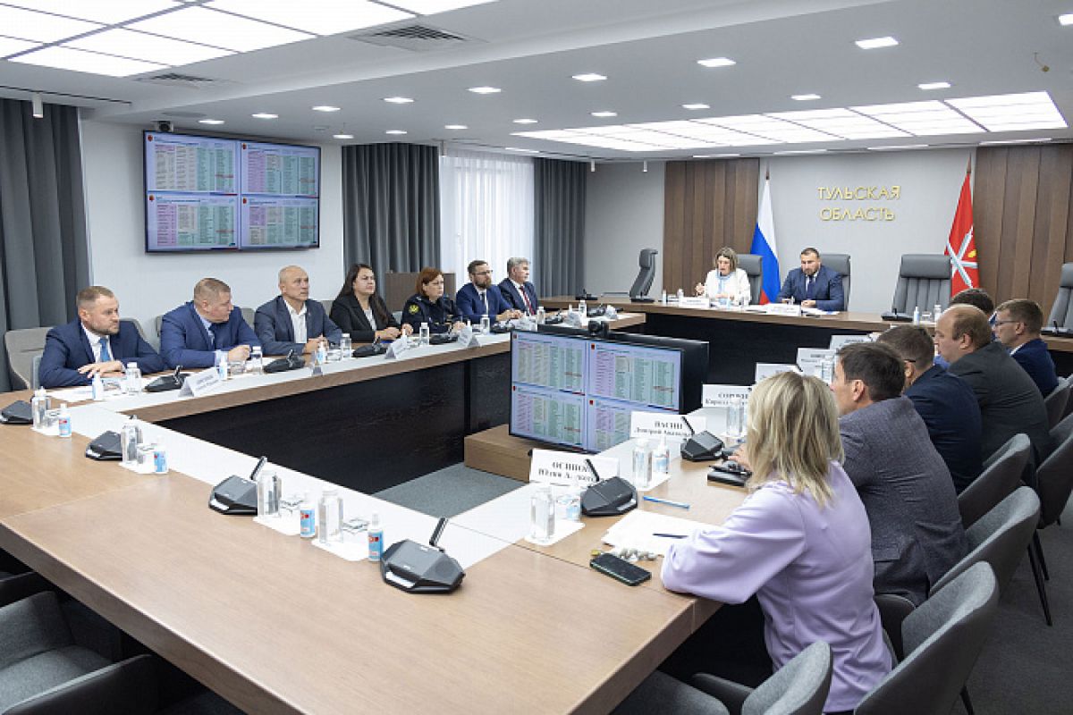 В Правительстве Тульской области обсудили новые правила обращения с ТКО