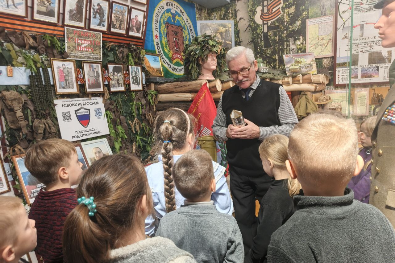 Горбачевские дети прикоснулись к страницам героического подвига Горбачевские дети прикоснулись к страницам героического подвига