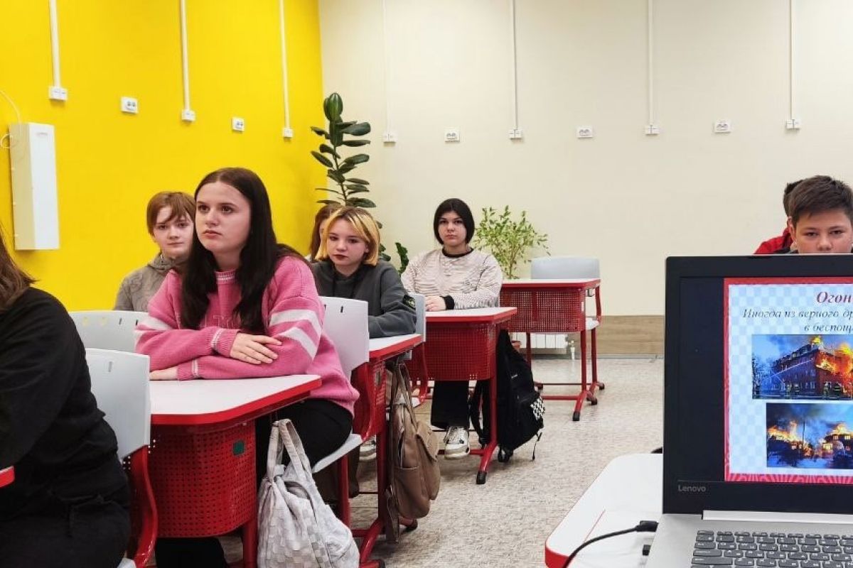 Плавские школьники узнают о противопожарной безопасности