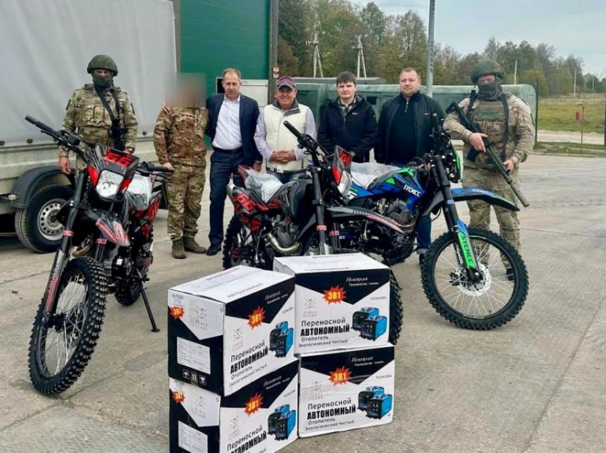 Александр Шахов передал партию дополнительной помощи военнослужащим