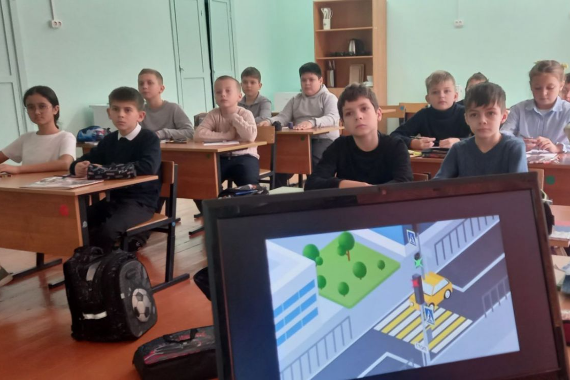 Сельские школьники усвоили, как вести себя на дороге Сельские школьники усвоили, как вести себя на дороге