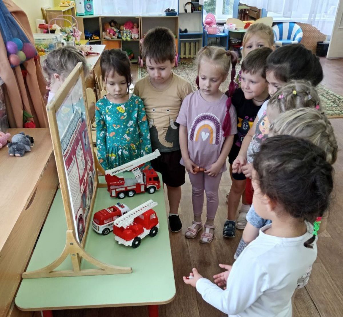 Малыши Плавска познают основы пожарной безопасности