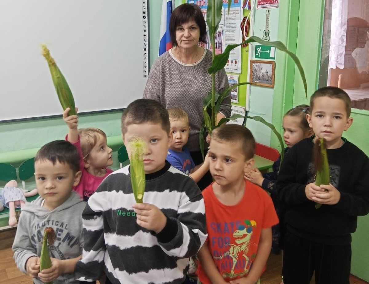 Плавские малыши отметили День кукурузы