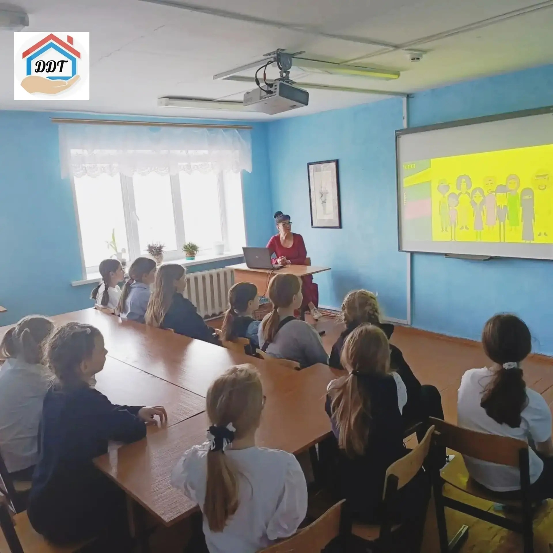 В Доме детского творчества прошло важное занятие для школьников В Доме детского творчества прошло важное занятие для школьников