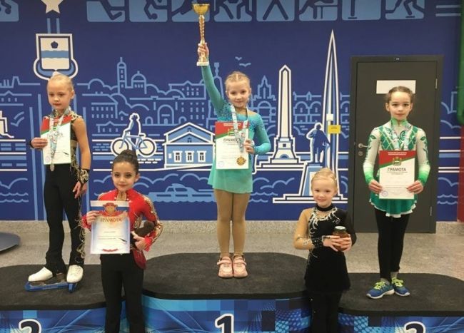 Щекинские фигуристки завоевали медали в Калуге