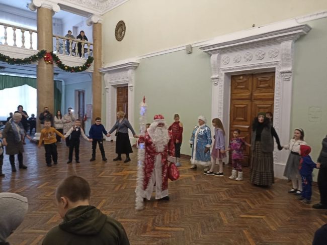 В Щекинском ДК прошел увлекательный новогодний праздник