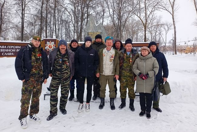 В Щекино чествовали ветеранов боевых действий