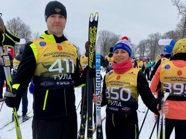 Щекинский прокурор стал участником лыжной гонки