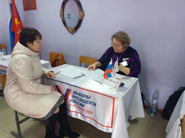 Елена Рыбальченко проголосовала на выборах Президента России