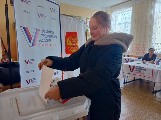 Жители Огаревки приходят на выборы, как на праздник