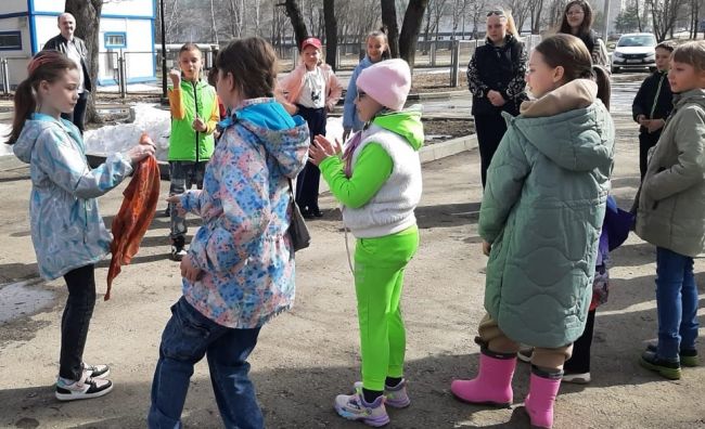 Щекинские школьники вспомнили народные игры