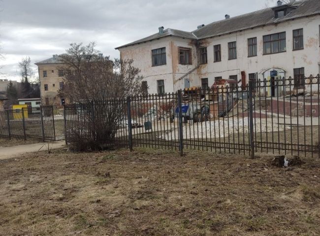 В Щекино начался ремонт поликлиники на Пионерской