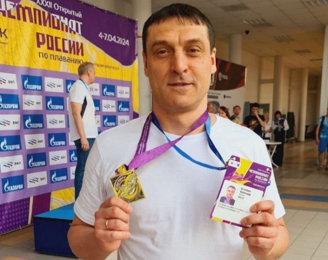 Щекинский пловец стал победителем чемпионата России