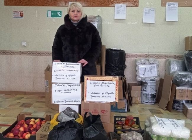 Елена Гордеева: Бойцы рады помощи из дома