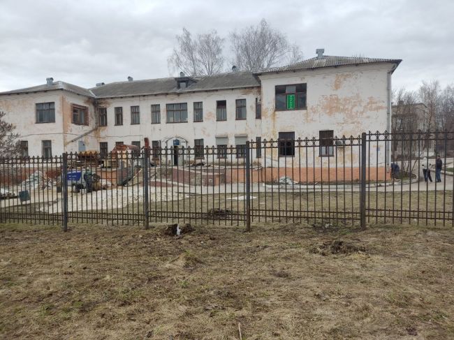 В городе Щёкино начался ремонт поликлиники филиала № 1 районной больницы