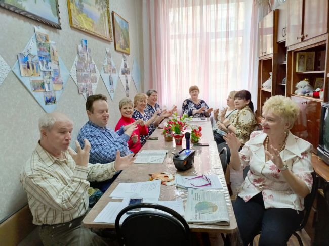 Международный день смеха отметили в Щекинской организации ВОИ
