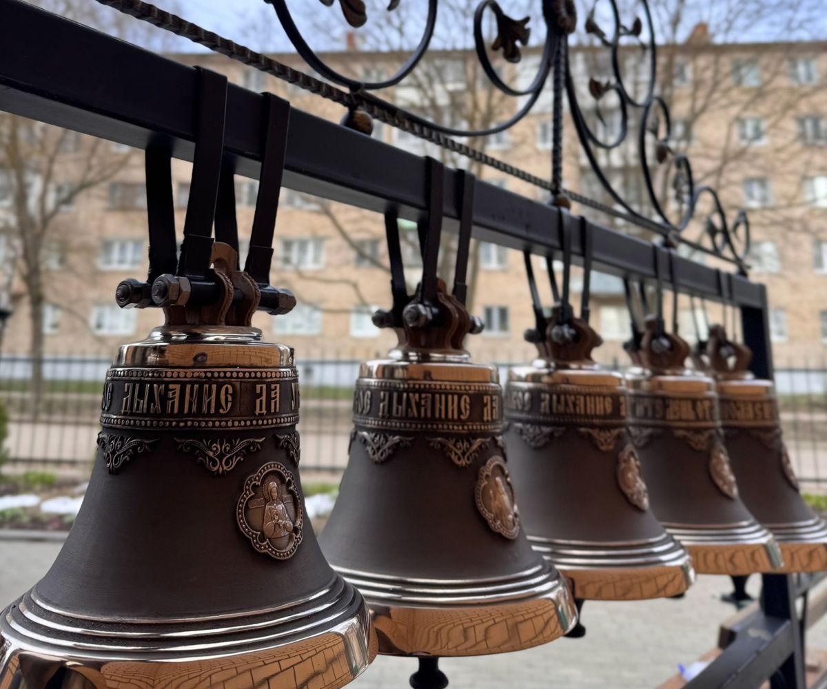 В щекинский храм в честь святой блаженной старицы Матроны Московской привезена новая звонница