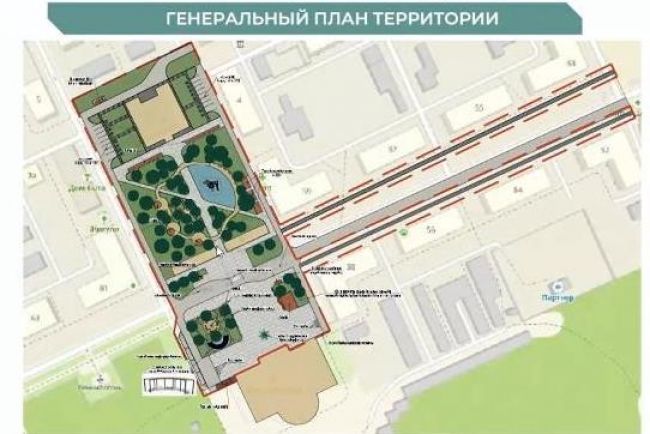 Жителям Советска рассказали о проекте благоустройства городского сквера