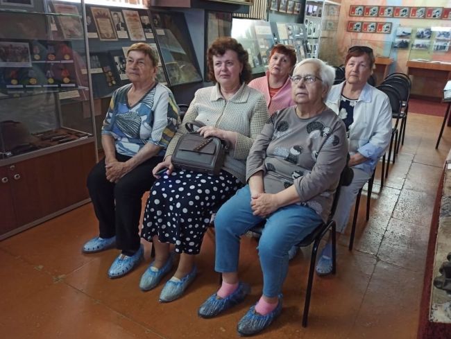 Музейный час «О родном районе говоря» состоялся для людей старшего поколения