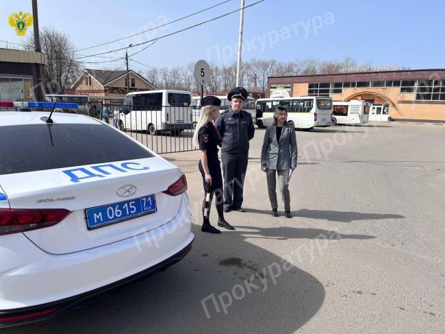 Прокуратура выявила нарушения правил перевозки  пассажиров в Щёкинском районе