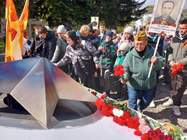 Щекинцы почтили память героев Великой Отечественной войны
