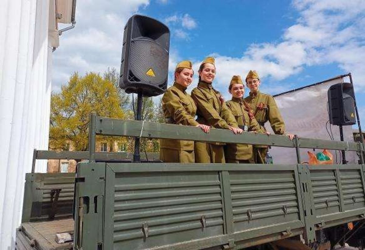 Песни военных лет прозвучат на улицах города Щекино