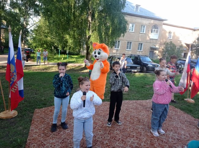 В городе Советск состоялся яркий праздник «Лето во дворах»