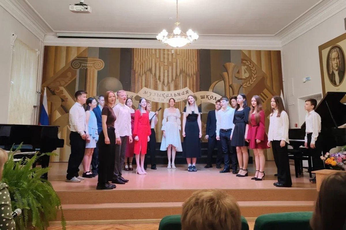 В музыкальной школе №1 прошел выпускной концерт