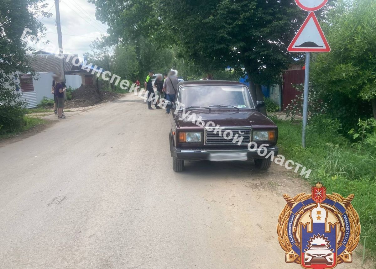В Щекино мужчина на «семерке» сбил пешехода