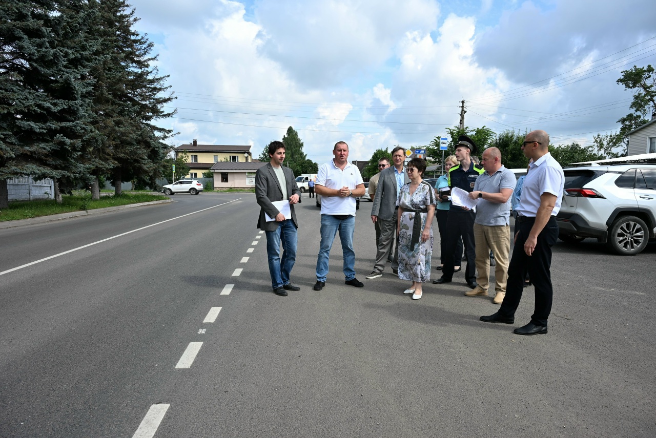 В Щёкино продолжается ремонт дорог В Щёкино продолжается ремонт дорог