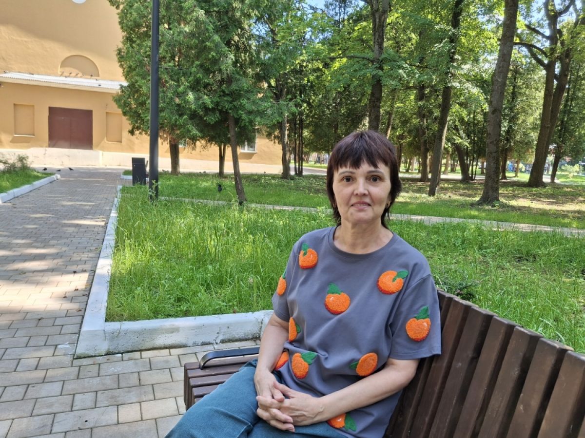 Вот и вышивка готова, полюбуйтесь, земляки!