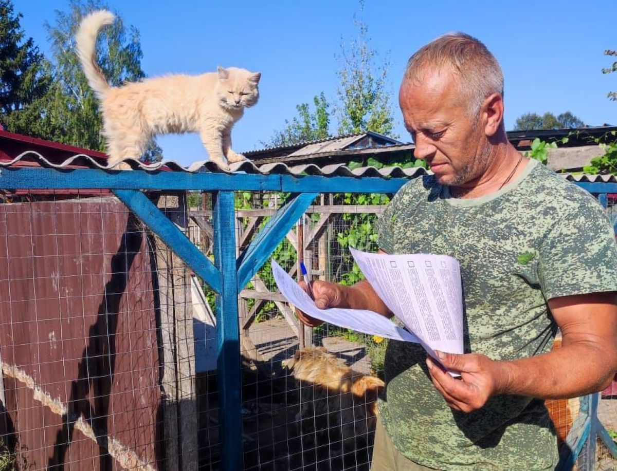 В Щекинском районе у избирателей есть хвостатые помощники