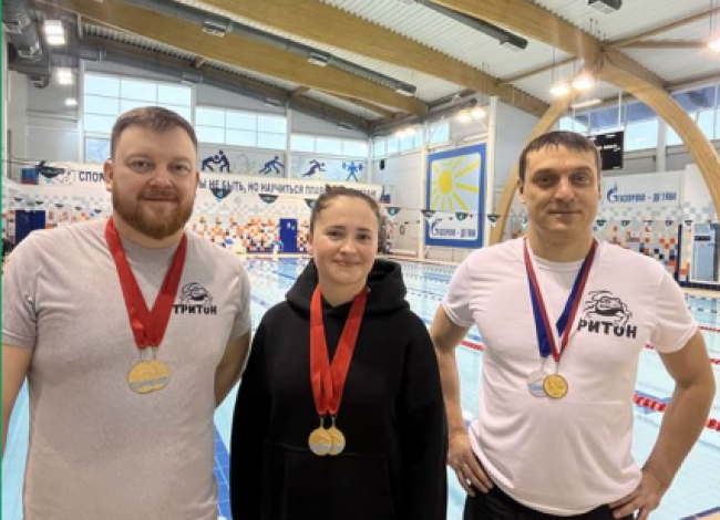 Щекинские пловцы стали победителями Чемпионата Тульской области