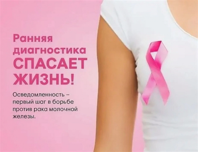 С 2 по 8 октября проходит Неделя против рака молочной железы!