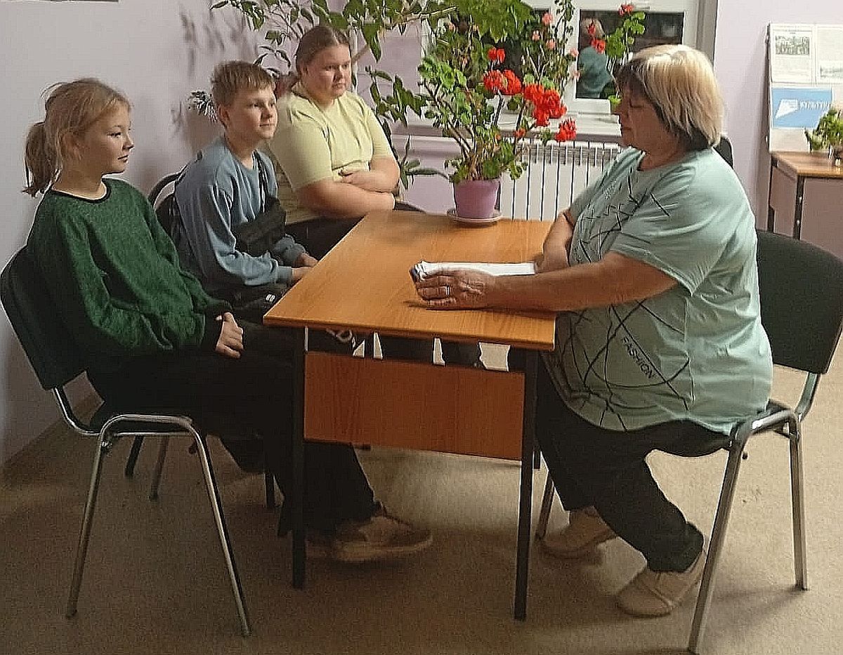 В Никольской библиотеке прошёл урок безопасности
