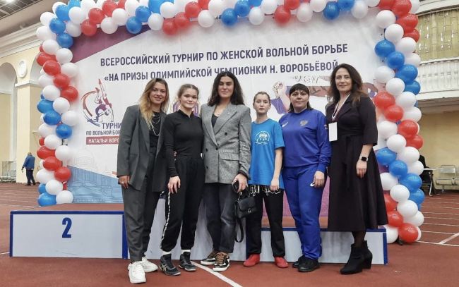 Воспитанницы спортивной школы №1 приняли участие во Всероссийском турнире по женской вольной борьбе