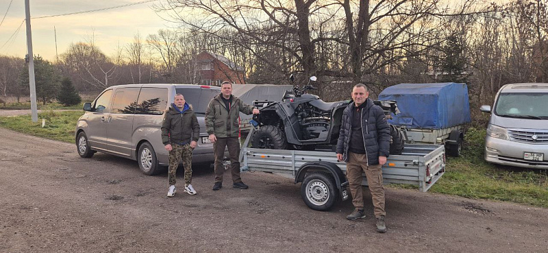 Сергей Гребенщиков и Дмитрий Андросов продолжают помогать бойцам СВО