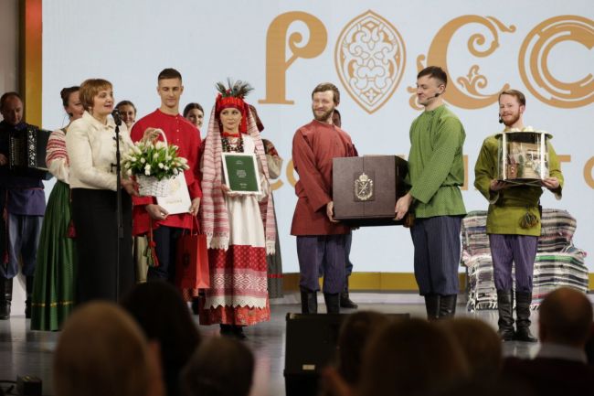 Традиционная тульская свадьба состоялась на выставке «Россия»