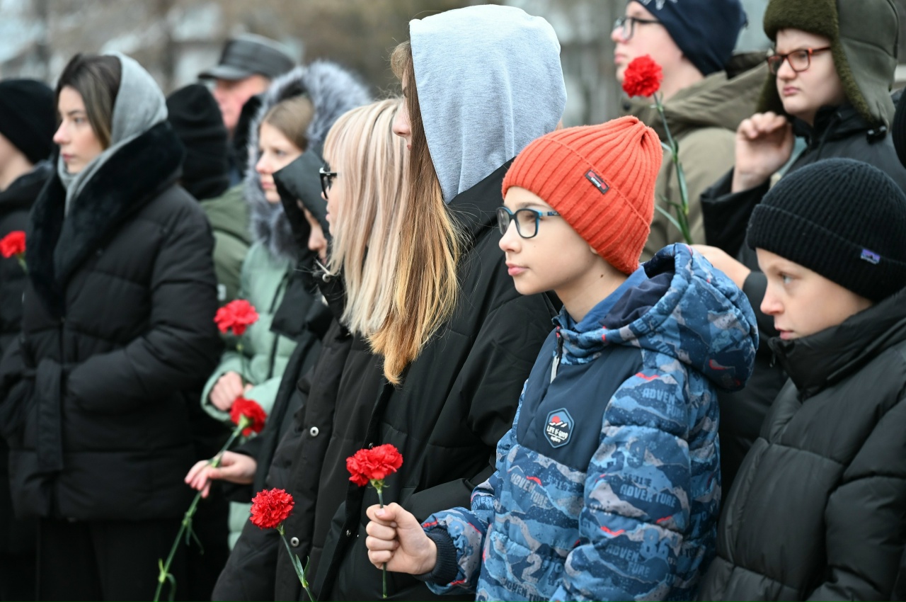 Щекинцы почтили память Героев Отечества Щекинцы почтили память Героев Отечества