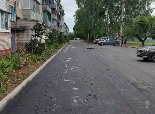 В Щекинском районе отремонтировано еще 28 дворов