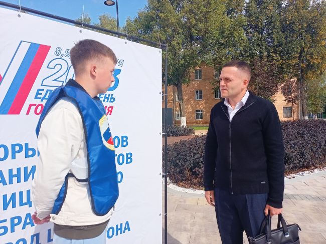 Щекинцам продолжают рассказывать о возможности проголосовать дистанционно