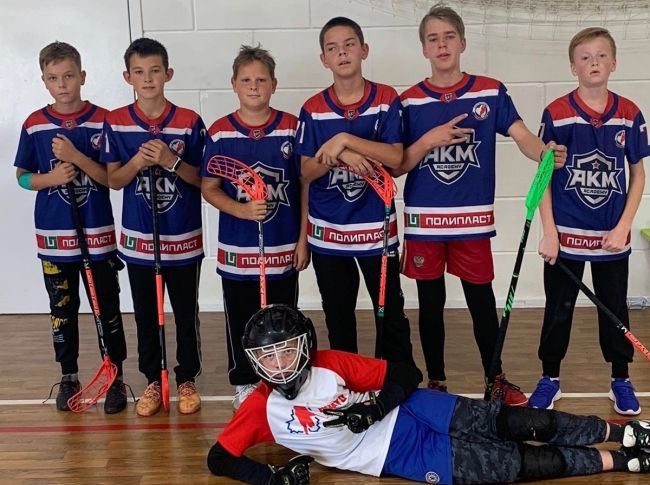 Юные хоккеисты из поселка Лазарево стали победителями в Туле