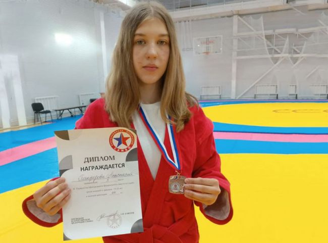Суворовская спортсменка стала призером первенства Центрального федерального округа